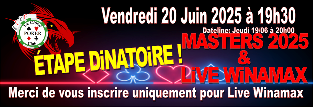 LCPC LIVE 2024/25 LIVE WINAMAX