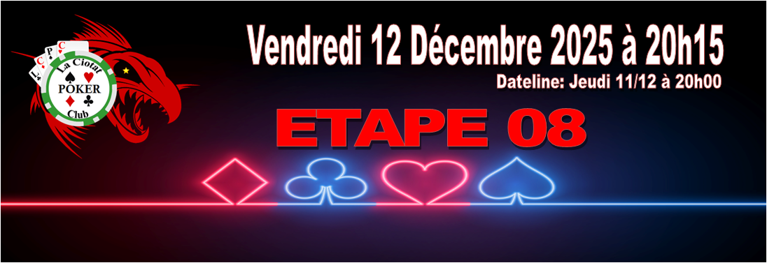 LCPC LIVE 2025/26  ETAPE 08