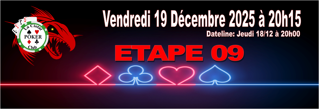 LCPC LIVE 2025/26  ETAPE 09