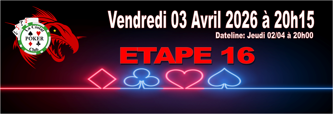 LCPC LIVE 2025/26  ETAPE 16